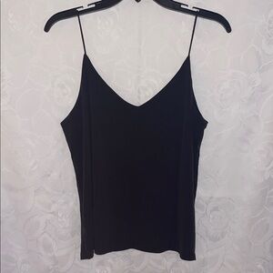 Maurices Black V-Neck Spaghetti Strap Camisole
